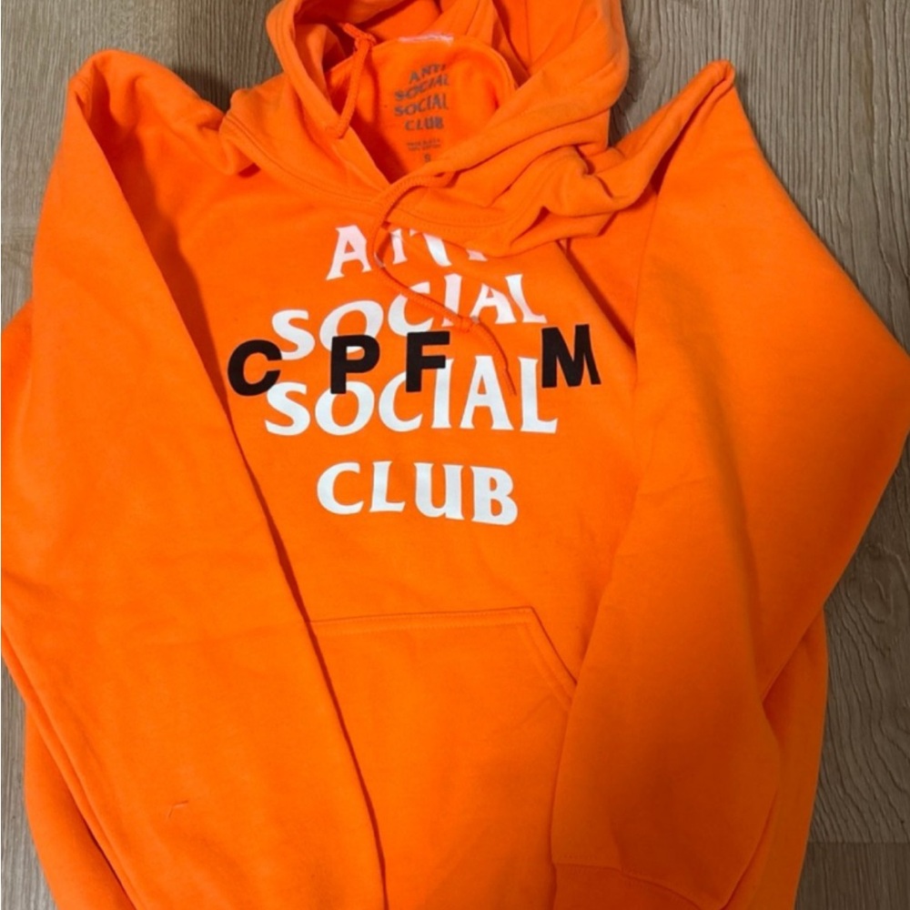 Anti Social Social Club Orange Hoodie